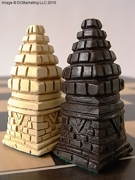 Egyptian Plain Theme Chess Set